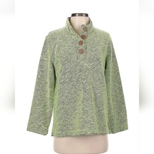 Bedford Fair Green pullover sweater